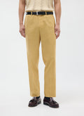 Tailored Linen Trousers | Tan