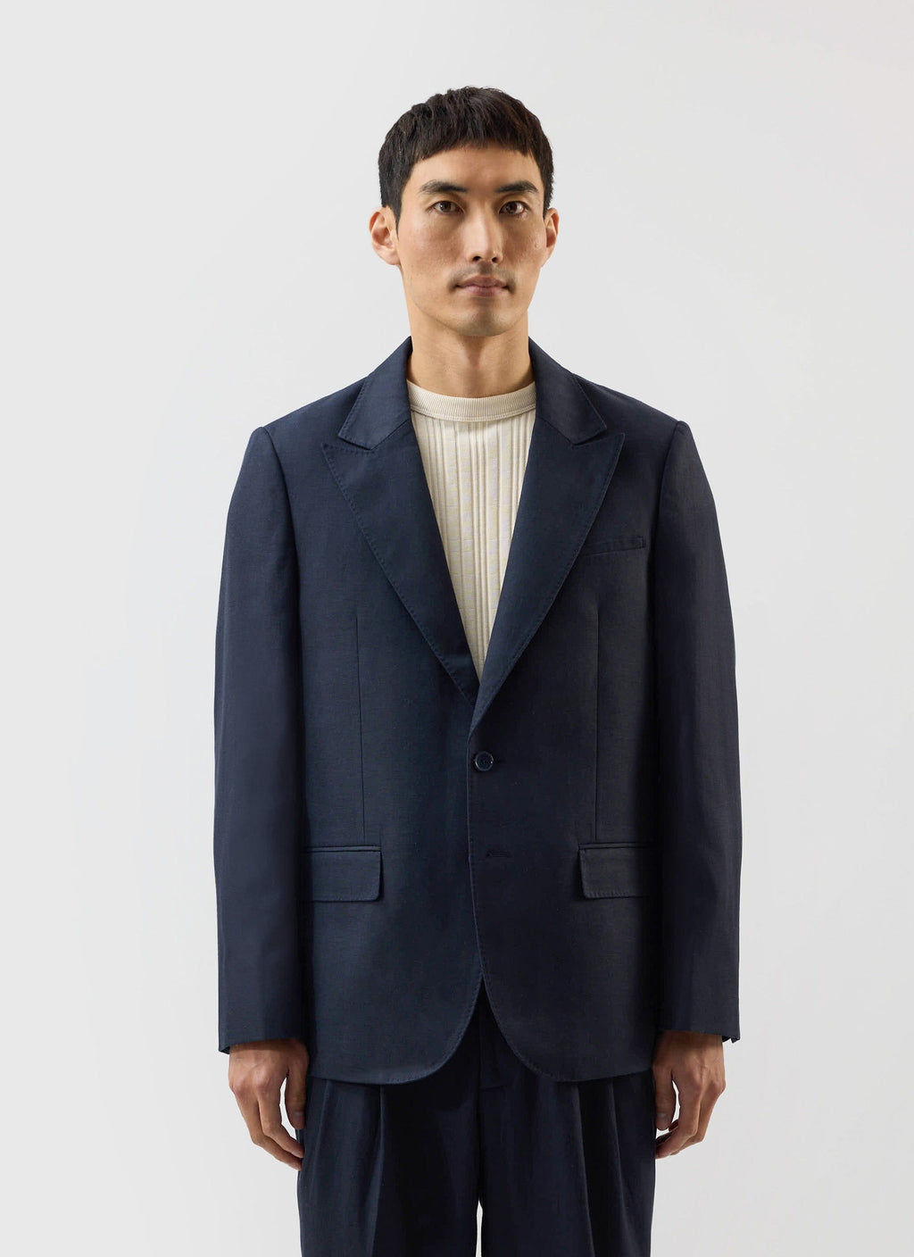 Men's Tailored Blazer | Percival x Warren | Navy Blue