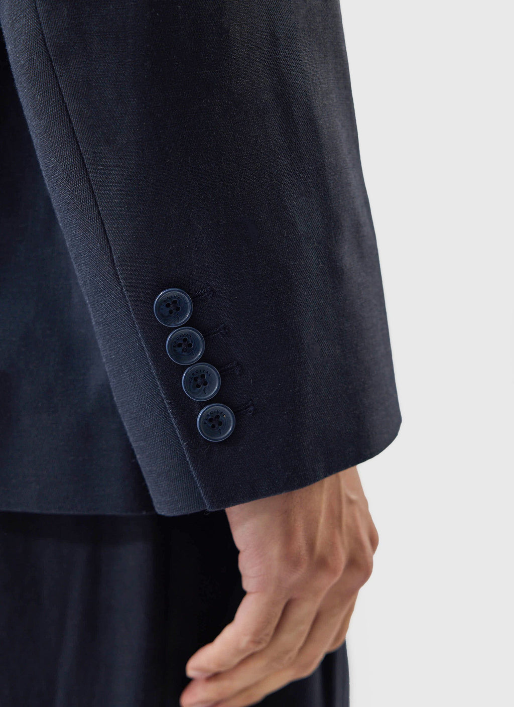 Men's Tailored Blazer | Percival x Warren | Navy Blue