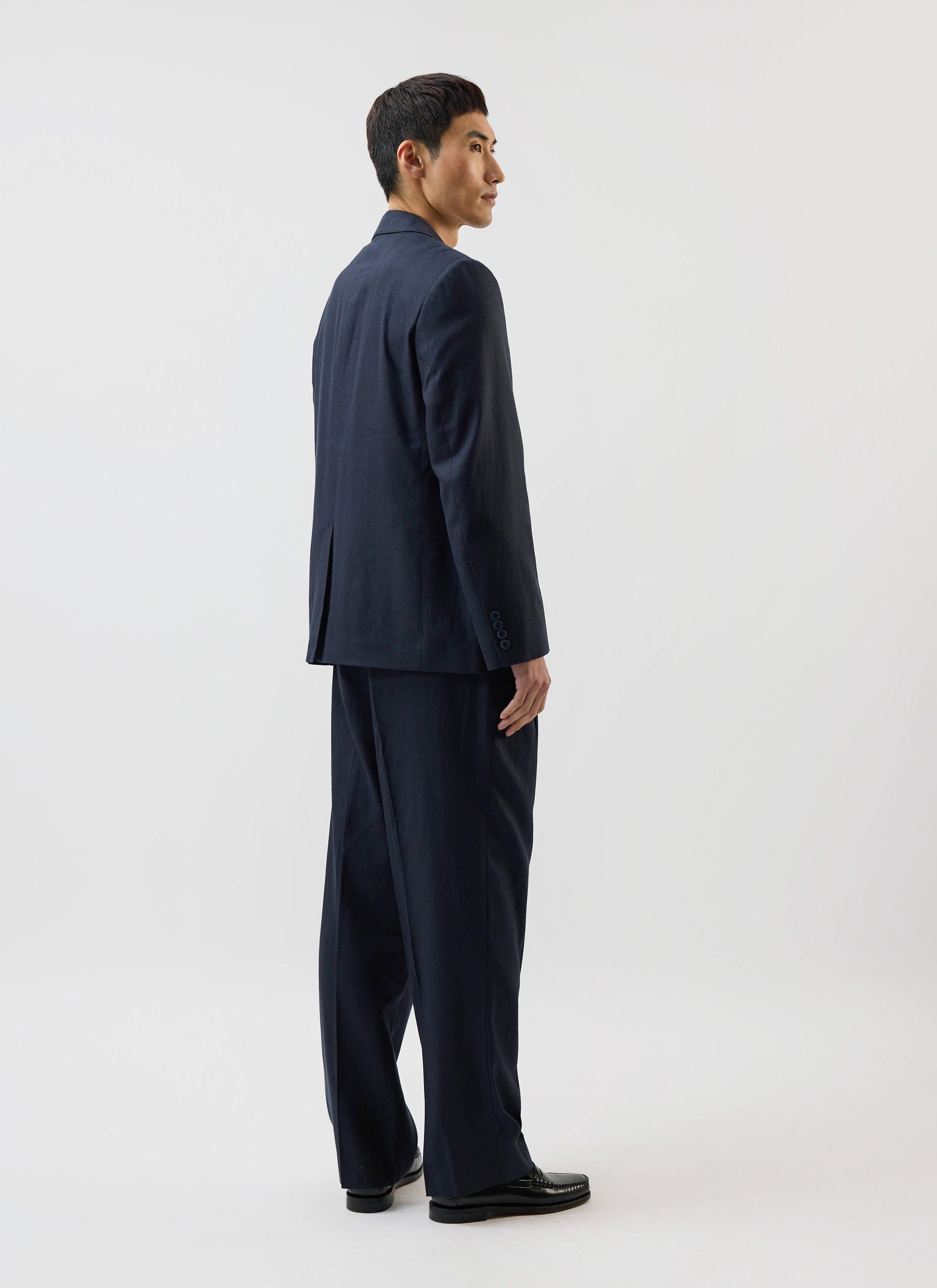 Men's Tailored Blazer | Percival x Warren | Navy Blue
